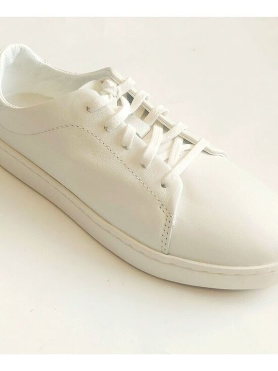 OluKai Shoes - Olukai Womens Size 7.5 PEHUEA LI ILI Casual Leather Sneaker Bright White Shoe